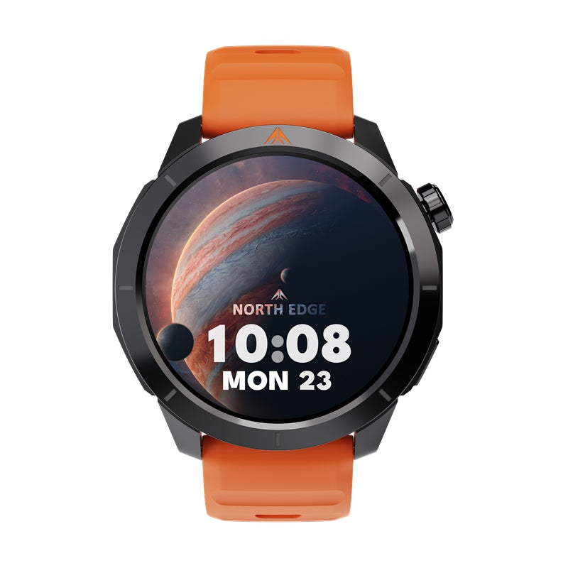 NORTH EDGE Tactical X-Trek 2 GPS Smart Watch Orange image 0