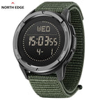 NORTH EDGE Tactical Alps Watch Green Nylon image 1