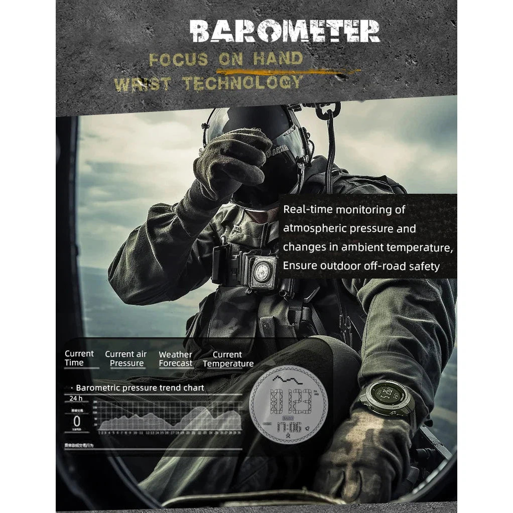 NORTH EDGE Tactical Vertico Carbon Fibre Watch Grey/White Dial image 16