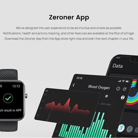 NORTH EDGE Heart Plus NHC Smart Watch Black image 11