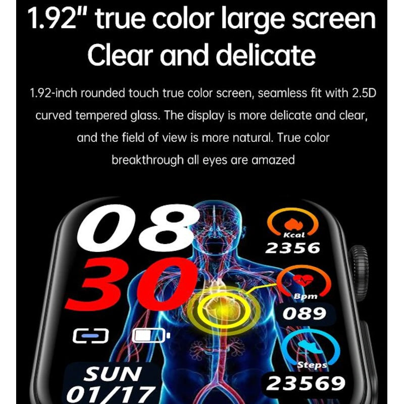 NORTH EDGE All-in-1 Health Plus 2.0 Smart Watch Glucose ECG image 11