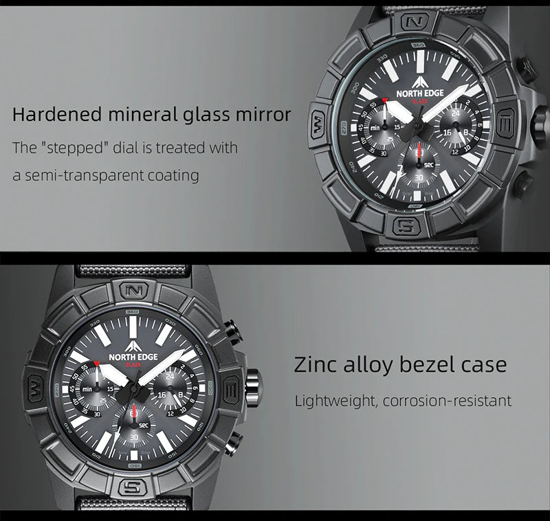 NORTH EDGE Tactical BLAZE Solar Powered Watch image 5