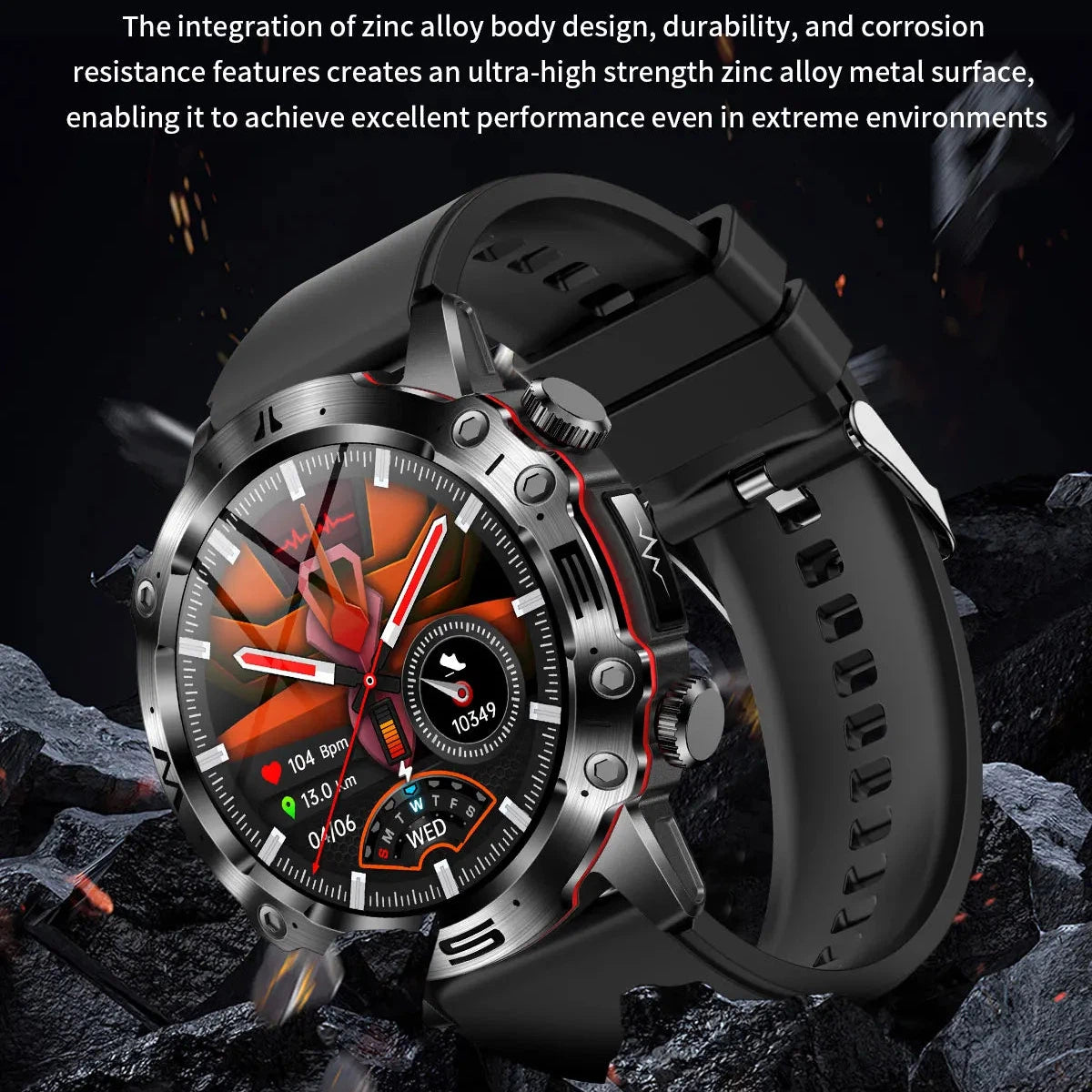 NORTH EDGE Health Elite Glucose Heart Smart Watch image 33