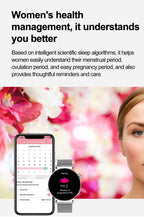 NORTH EDGE Women's Femme Glucose Health Fit Smart Watch image 7