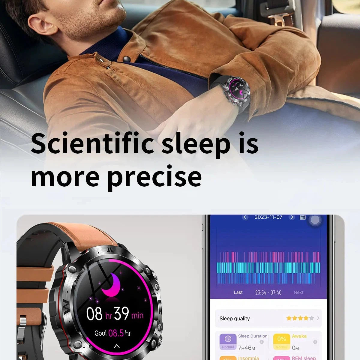 NORTH EDGE Health Elite Glucose Heart Smart Watch image 20