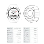 NORTH EDGE Tactical Gavia Watch Silicone Orange image 13