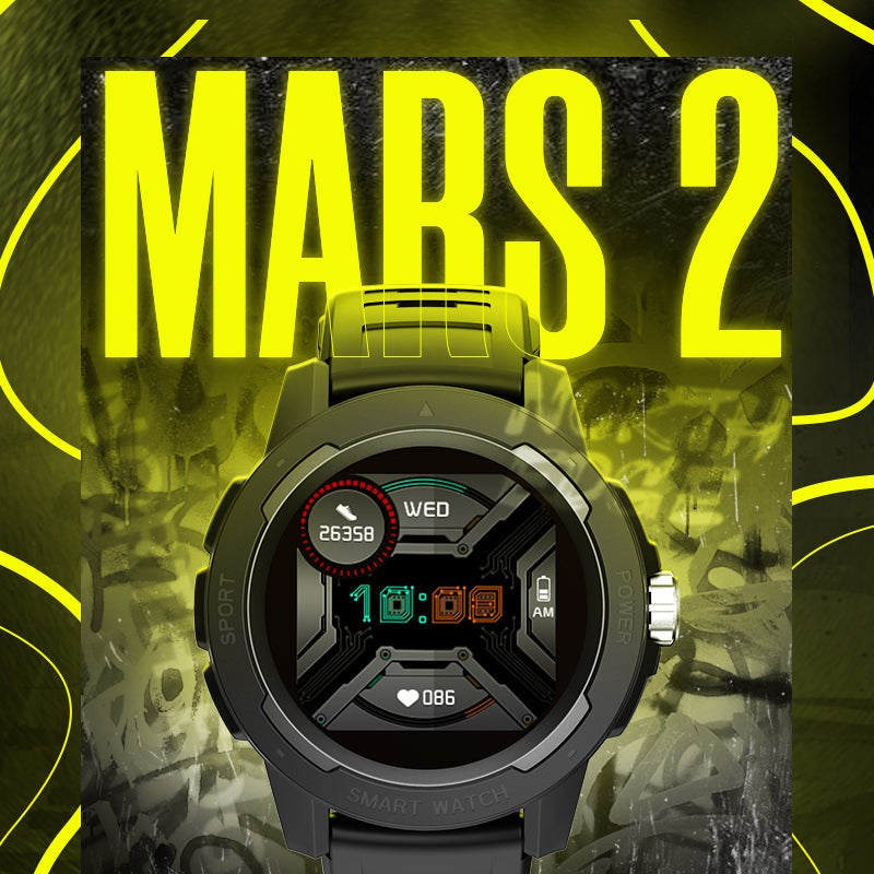 NORTH EDGE Tactical Mars 2 Smart Watch Black image 2