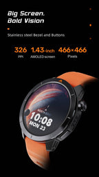 NORTH EDGE Tactical X-Trek 2 GPS Smart Watch Orange image 8