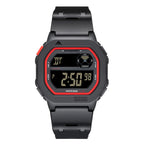NORTH EDGE Tactical X1 Shock Resistant Sport Watch Jet Black/Red image 0