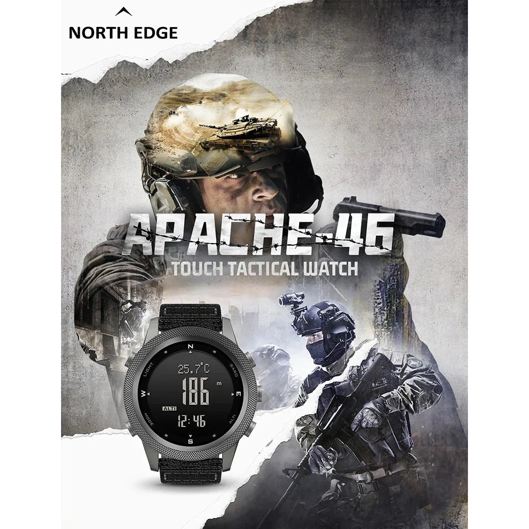 NORTH EDGE Tactical Apache 46 Watch Silicone image 3