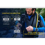 NORTH EDGE Tactical Aqua Scuba Dive Watch Black image 7