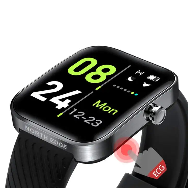 NORTH EDGE Heart Plus NHC Smart Watch Black image 1