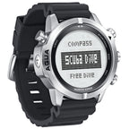 NORTH EDGE Tactical Aqua Scuba Dive Watch White image 1