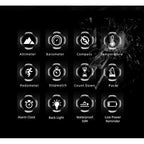 NORTH EDGE Tactical Vertico Carbon Fibre Watch Black image 9