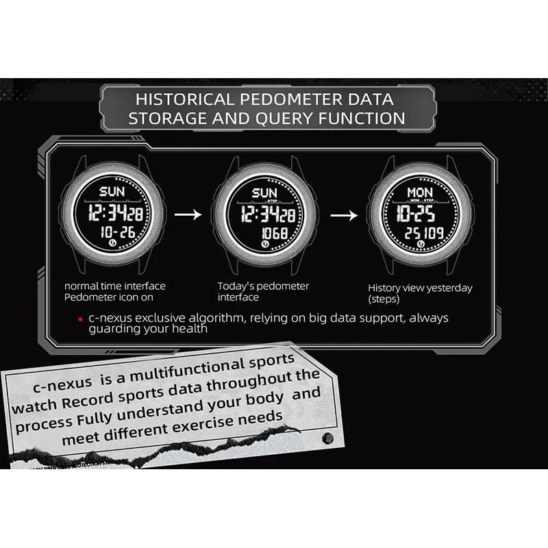 NORTH EDGE Tactical C Nexus Watch Nylon image 7