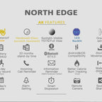 NORTH EDGE Tactical AK Bluetooth Smart Watch image 4