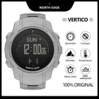 NORTH EDGE Tactical Vertico Carbon Fibre Watch Grey/White Dial image 4
