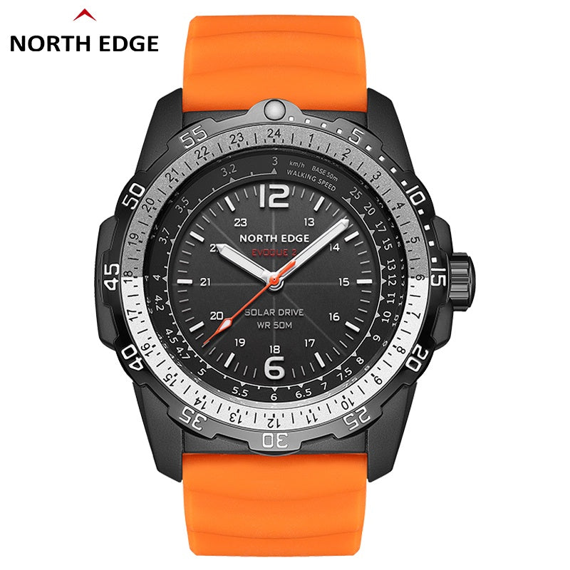 NORTH EDGE Tactical Evoque 2 Solar Drive Watch Black image 17