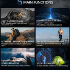 NORTH EDGE Tactical Cross Fit 3 GPS Smart Watch image 4