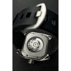 NORTH EDGE Tactical Space-X Automatic Watch Silver / Black image 4