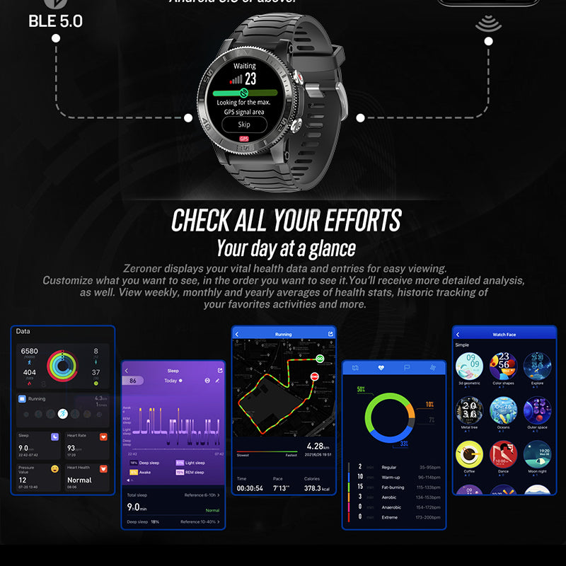 NORTH EDGE Tactical X-Trek GPS Smart Watch image 17