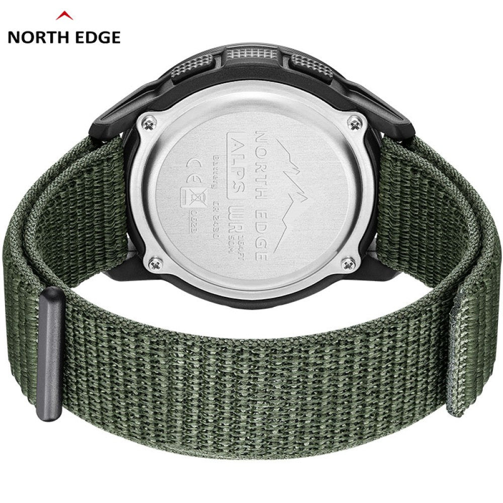 NORTH EDGE Tactical Alps Watch Green Nylon image 2