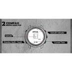 NORTH EDGE Tactical Vertico Carbon Fibre Watch Grey image 5