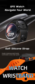 NORTH EDGE Tactical X-Trek 2 GPS Smart Watch Orange image 9