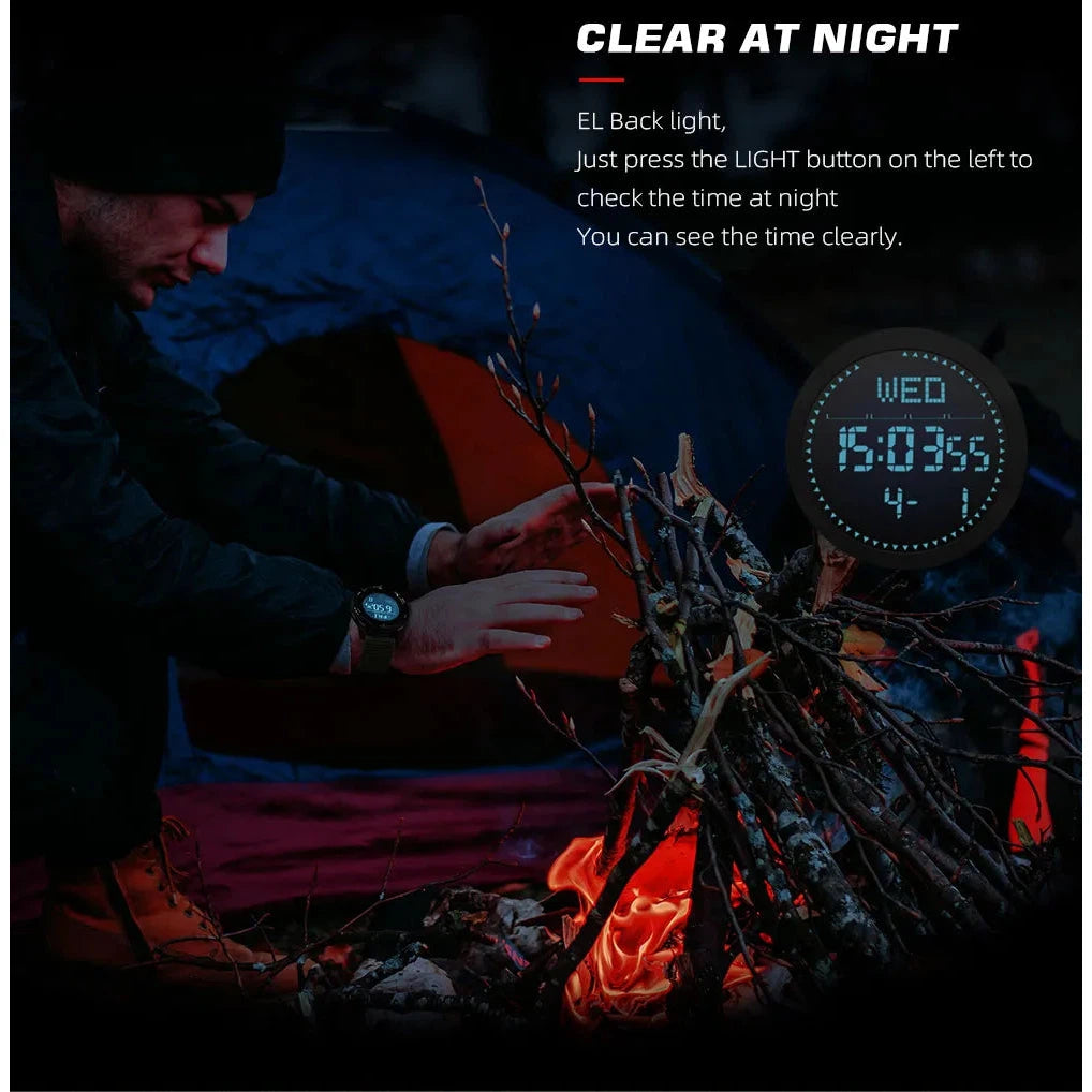 NORTH EDGE Tactical Alps Watch Green Nylon image 4
