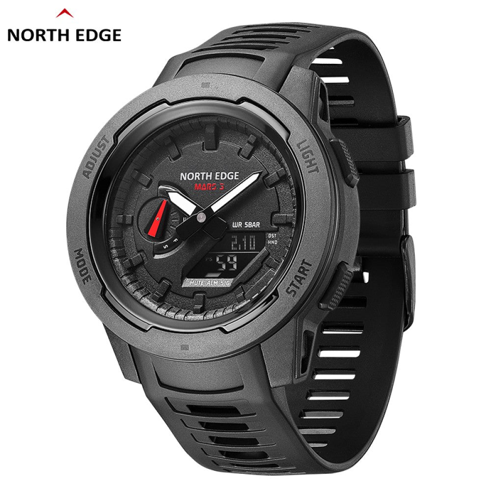 NORTH EDGE Tactical Mars 3 Watch Carbon Fibre image 1
