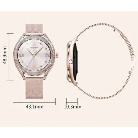 NORTH EDGE Women's Femme Zircon Bling Smart Watch image 17