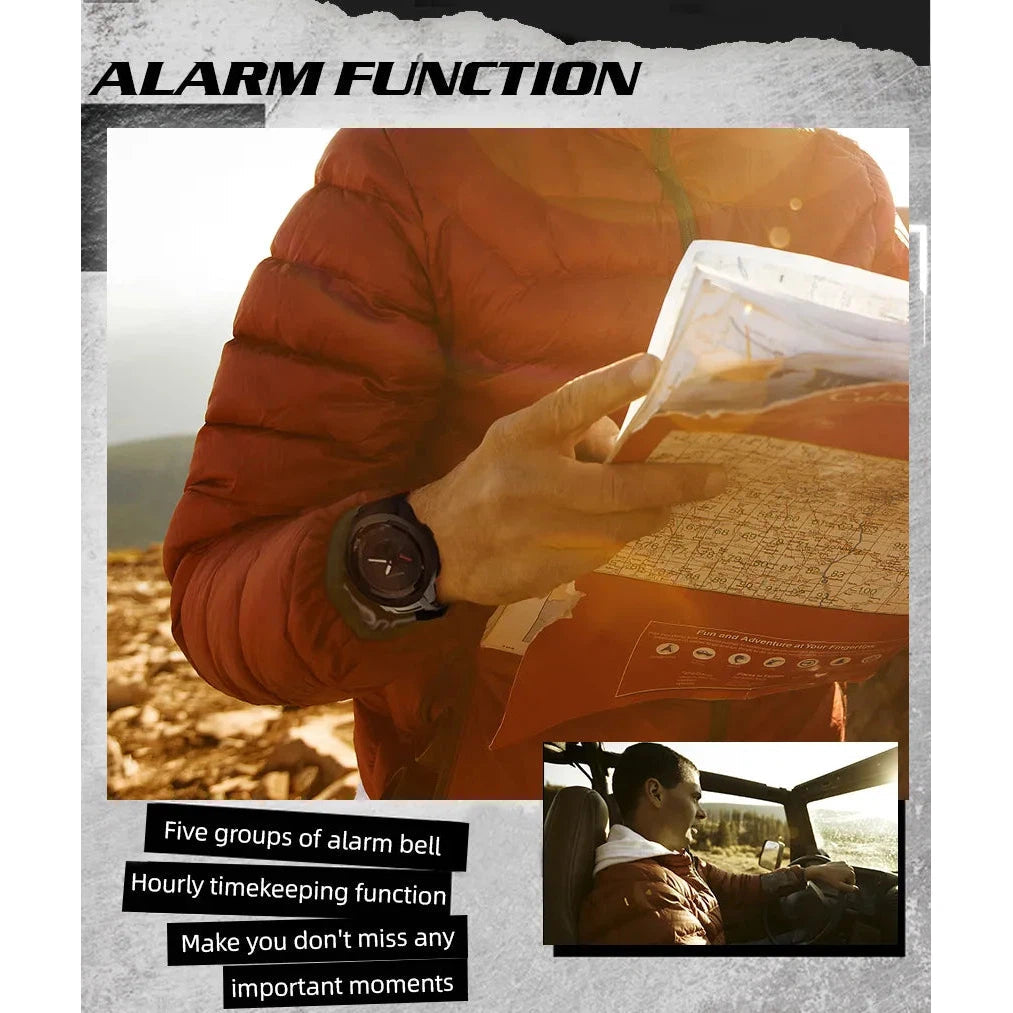 NORTH EDGE Tactical Mars 3 Watch Carbon Fibre image 10