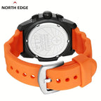 NORTH EDGE Tactical Evoque 2 Solar Drive Watch Orange image 1