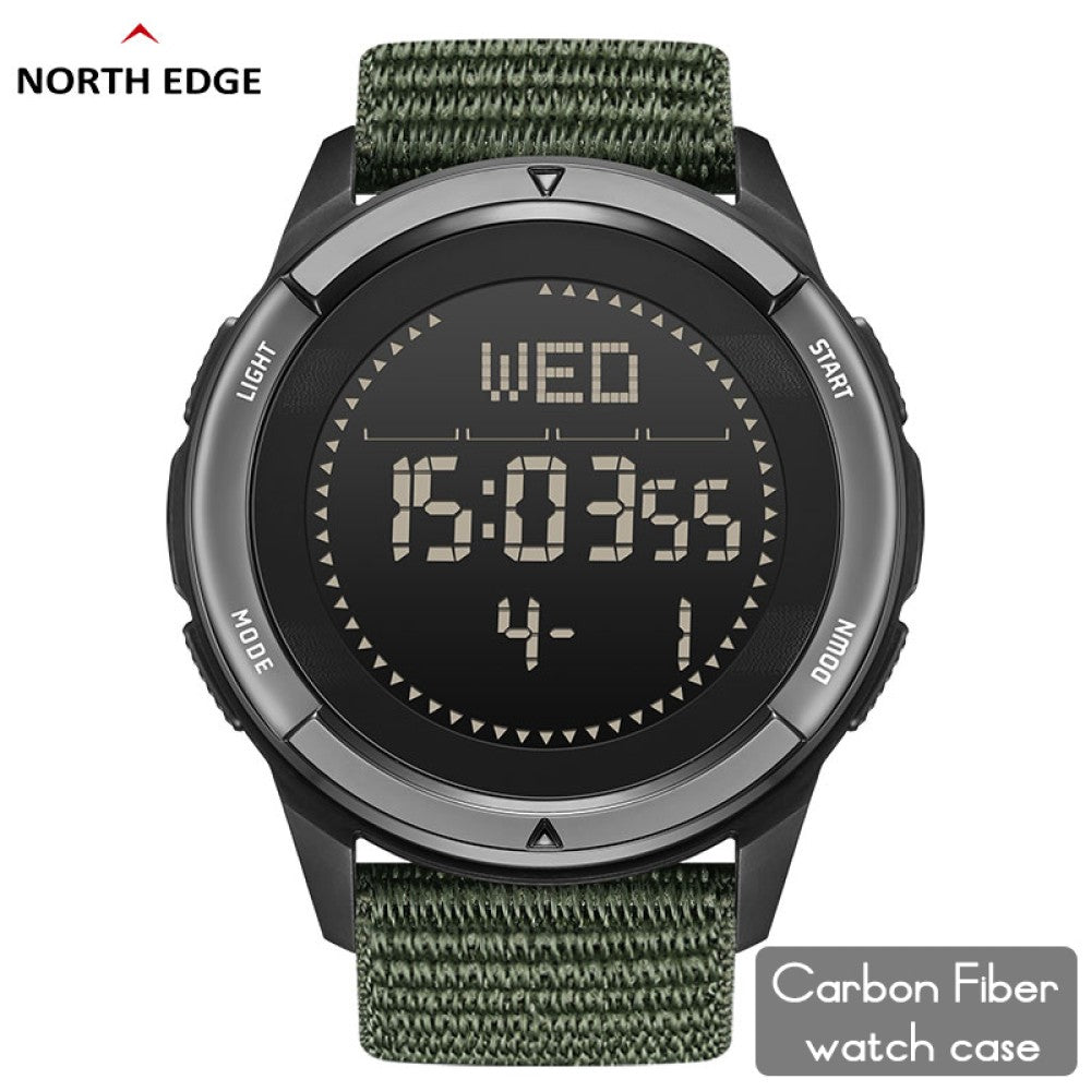 NORTH EDGE Tactical Alps Watch Green Nylon image 0