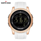 NORTH EDGE Tactical APOLLO Outdoor Sports Watch – Waterproof, Dual Time Zone, Pedometer image 1